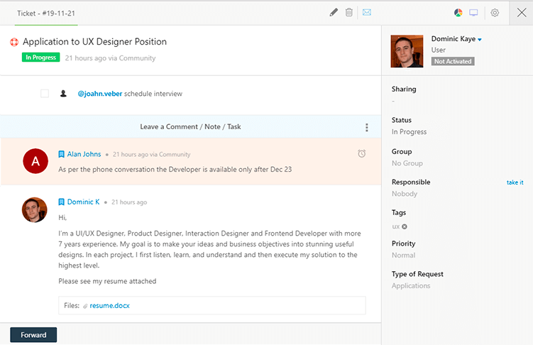 Manage HR Applications