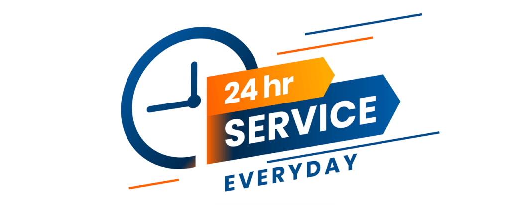 24/7 customer service