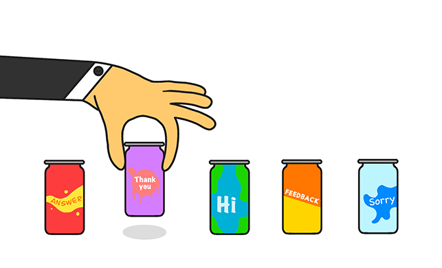 canned responses examples for customer service